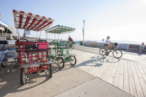 bike boardwalk beach